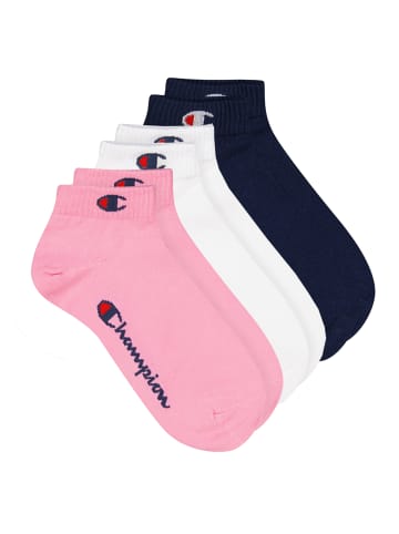 Champion Socken Quarter Socks 3pk in 395 - prism pink