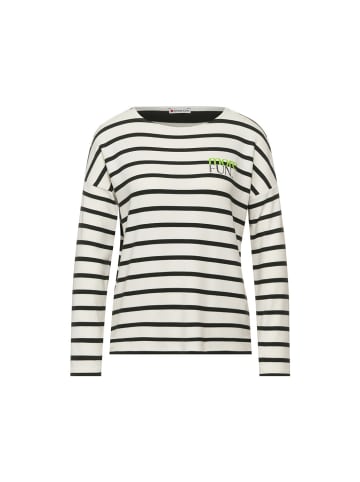 Street One Langarmshirt in off white