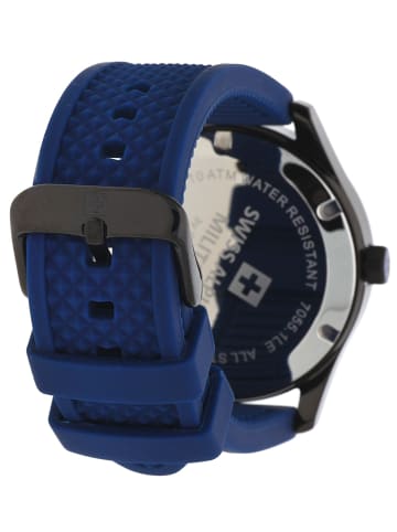 Swiss Alpine Military by Grovana Analoguhr für Herren in blau