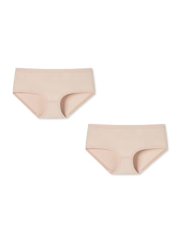 Schiesser Panty Invisible Cotton in Beige