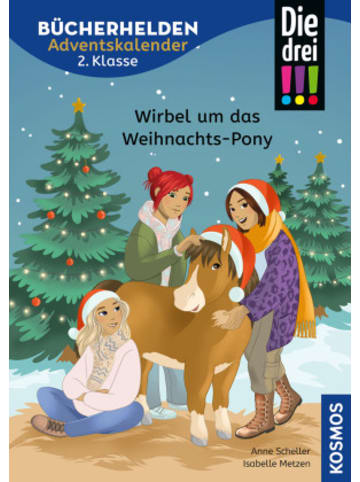 Kosmos Buch - Die drei !!!, Bücherhelden 2. Klasse, Adventskalender, Wirbel um da
