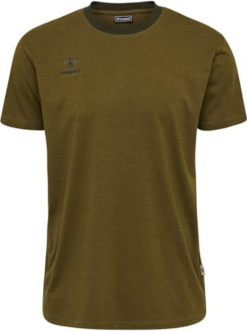 Hummel T-Shirt S/S Hmlmove T-Shirt in DARK OLIVE