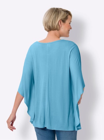 Sieh an! Shirttunika in aqua