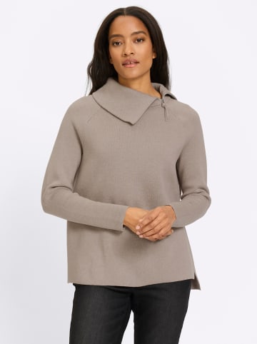 Heine Pullover in sesam-meliert
