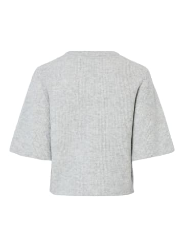 Pieces Stricktop in Light Grey Melange