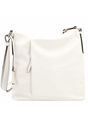 PICARD Pure - Schultertasche 30 cm Rindsleder in white lily