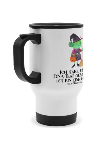 Mr. & Mrs. Panda Thermobecher To Go Halloween Hexe mit Spruch in Weiß