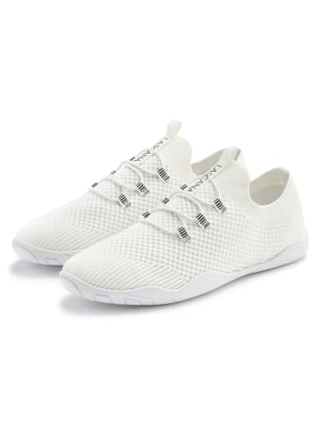 LASCANA Sneaker in weiß