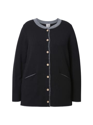 Ulla Popken Strickjacke in schwarz
