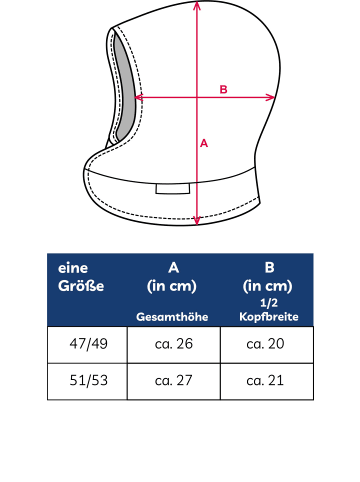 Playshoes Fleece-Schalmütze mit Klettverschluß in Grün