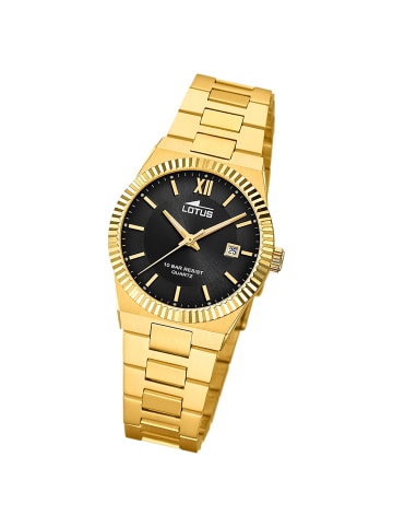 Lotus Chronograph-Armbanduhr Lotus Classic gold mittel (ca. 31,5mm)