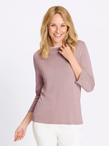 Sieh an! 3/4 Arm-Pullover in hortensie-weiß