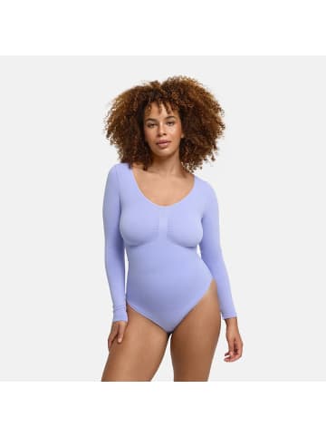 CFAB Figurformender Body mit Slip in Zartes Violett