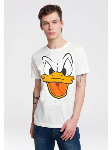 Logoshirt T-Shirt Donald Duck in altweiss