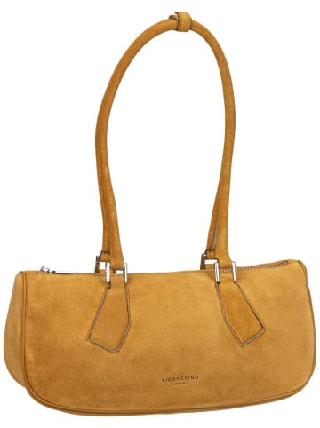 LIEBESKIND BERLIN Handtasche Cecile Satchel M Suede in Honey Suede