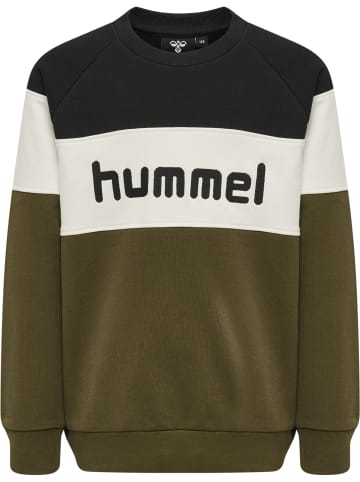 Hummel Hummel Sweatshirt Hmlclaes Jungen Atmungsaktiv in DARK OLIVE