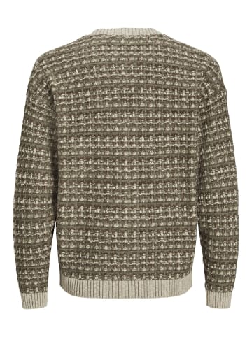 Jack & Jones Strickjacke in Vetiver