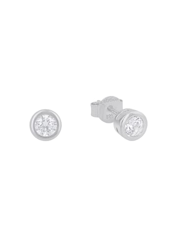 s.Oliver Ohrstecker Silber 925, rhodiniert in Silber