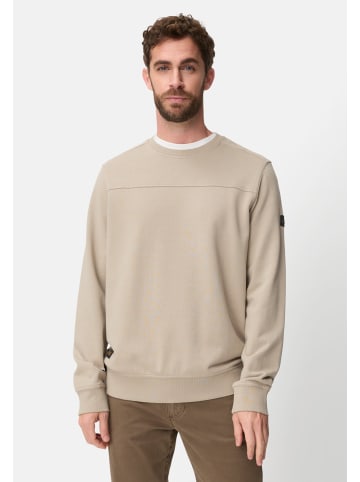 Camel Active Pullover mit Backprint in Beige