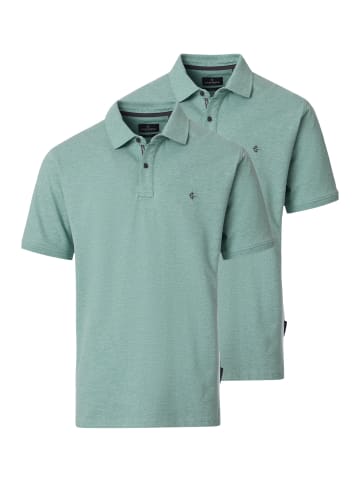 Casa moda Poloshirt Basic in Grün