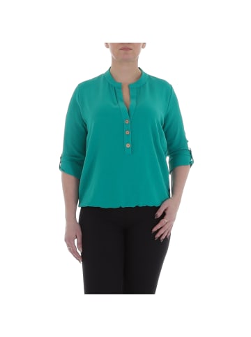 Ital-Design Bluse in Grün