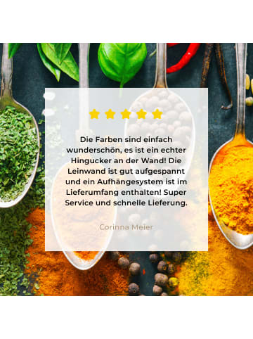 MuchoWow Leinwand bilder Kräuter (BxH)