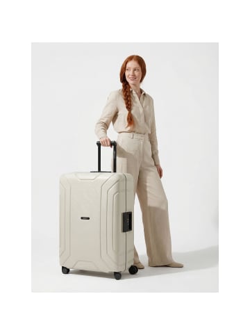 Redolz Essentials 15 4-Rollen Trolley 75 cm mit Dreipunkt-Verschluss eggshell