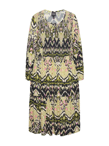 Ulla Popken Midikleid in schwarz