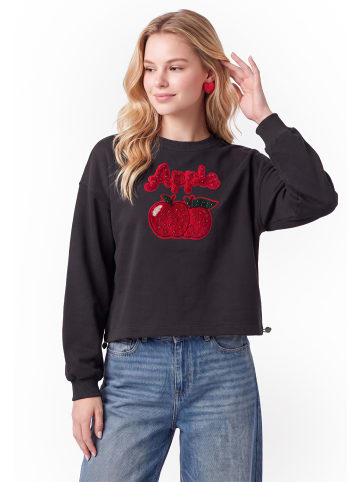myMo Women Sweatshirt in Black