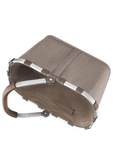 Reisenthel Carrybag - Einkaufskorb (cord dark matcha) in herringbone mokka