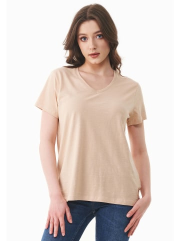 Organication T-Shirt "WCASUAL002" in Zartbeige