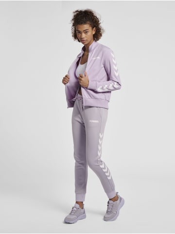 Hummel Hummel Zip Jacke Hmllegacy Multisport Damen Atmungsaktiv in PASTEL LILAC