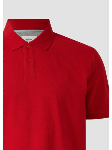 s.Oliver Polo-Shirt in 3378_rot