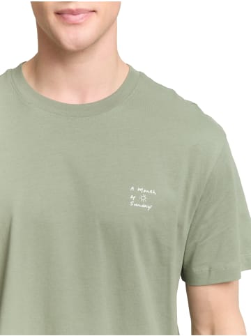 TOM TAILOR Denim T-Shirt in schilf