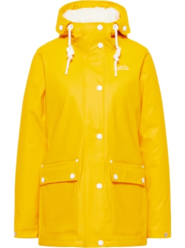 ICEBOUND Regenjacke Mit Teddyfutter in Sonnengelb