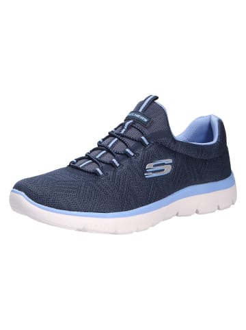 Skechers Slipper in blau