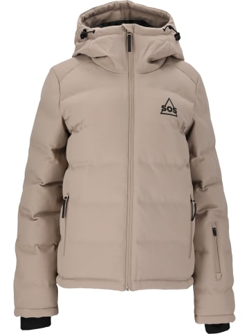 SOS Skijacke Zermatt in 1136 Simply Taupe