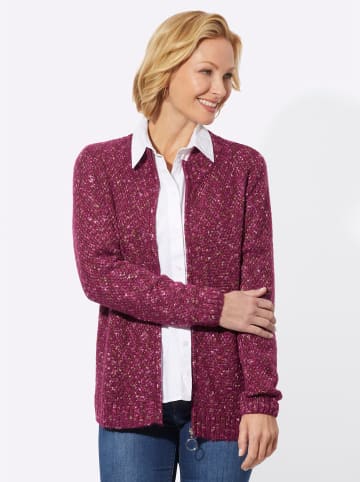 WITT WEIDEN Strickjacke in malve-meliert