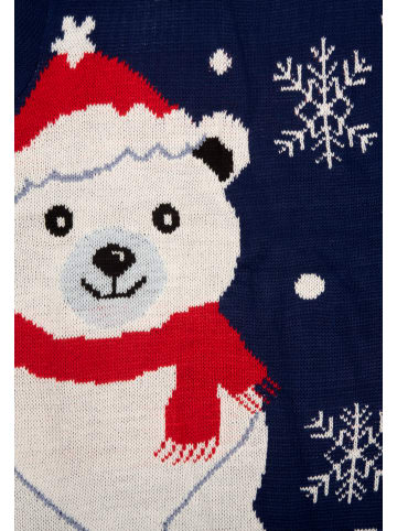 United Labels Winterpullover - Eisbär in blau