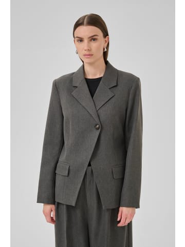 My Essential Wardrobe Blazer SpaceMW Tight fit in Dark Shadow