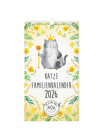 Mr. & Mrs. Panda Jahreskalender 2026 Katze Collection ohne Spruch in Weiß
