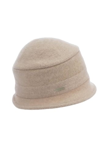 Seeberger Stoffhut in beige