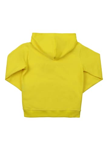 SCHIETWETTER Kinder Kapuzenpullover "Ja Moin" in yellow/navy