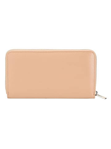 DuDu Geldbörse Leder 19 cm in rosa cipria