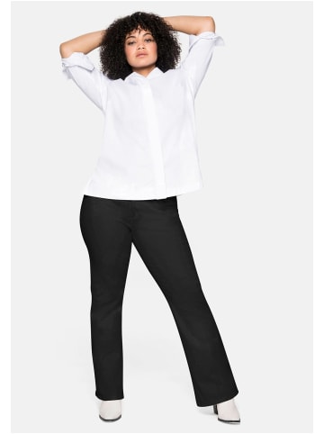 sheego Bluse in weiß