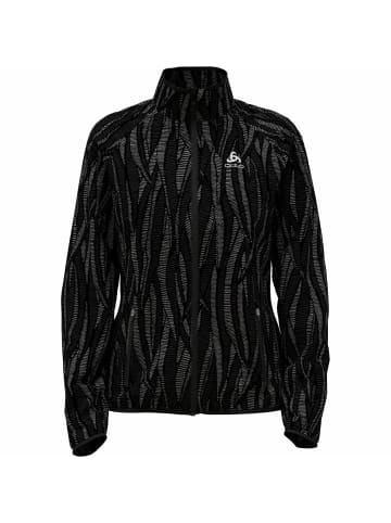 Odlo Jacke Essential Light Print in Schwarz