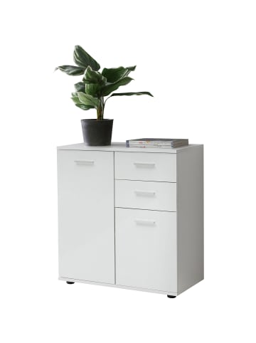 KADIMA DESIGN Kommode mit Türen & Schubladen 71x78x35,5cm Schrank Holz ,