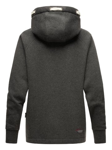 Marikoo Kapuzensweatshirt Airii in Dark Grey Melange