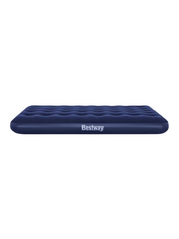 Bestway Doppelluftbett mit externer Elektropumpe 191 x 137 x 22 cm in Blau ab 3 Jahre