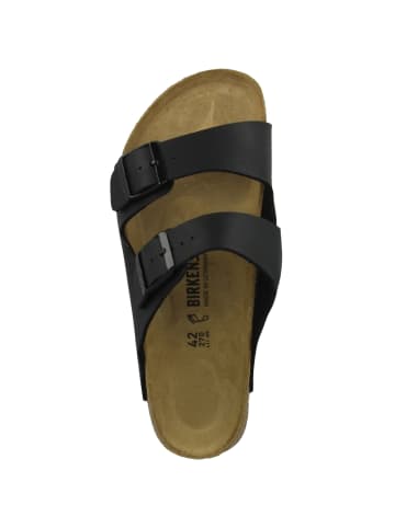 Birkenstock Pantolette Arizona SL Birko-Flor normal in schwarz